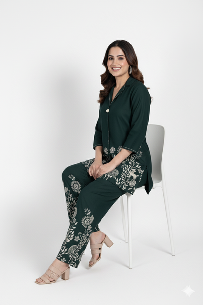 Short Co-ord Set - M3003