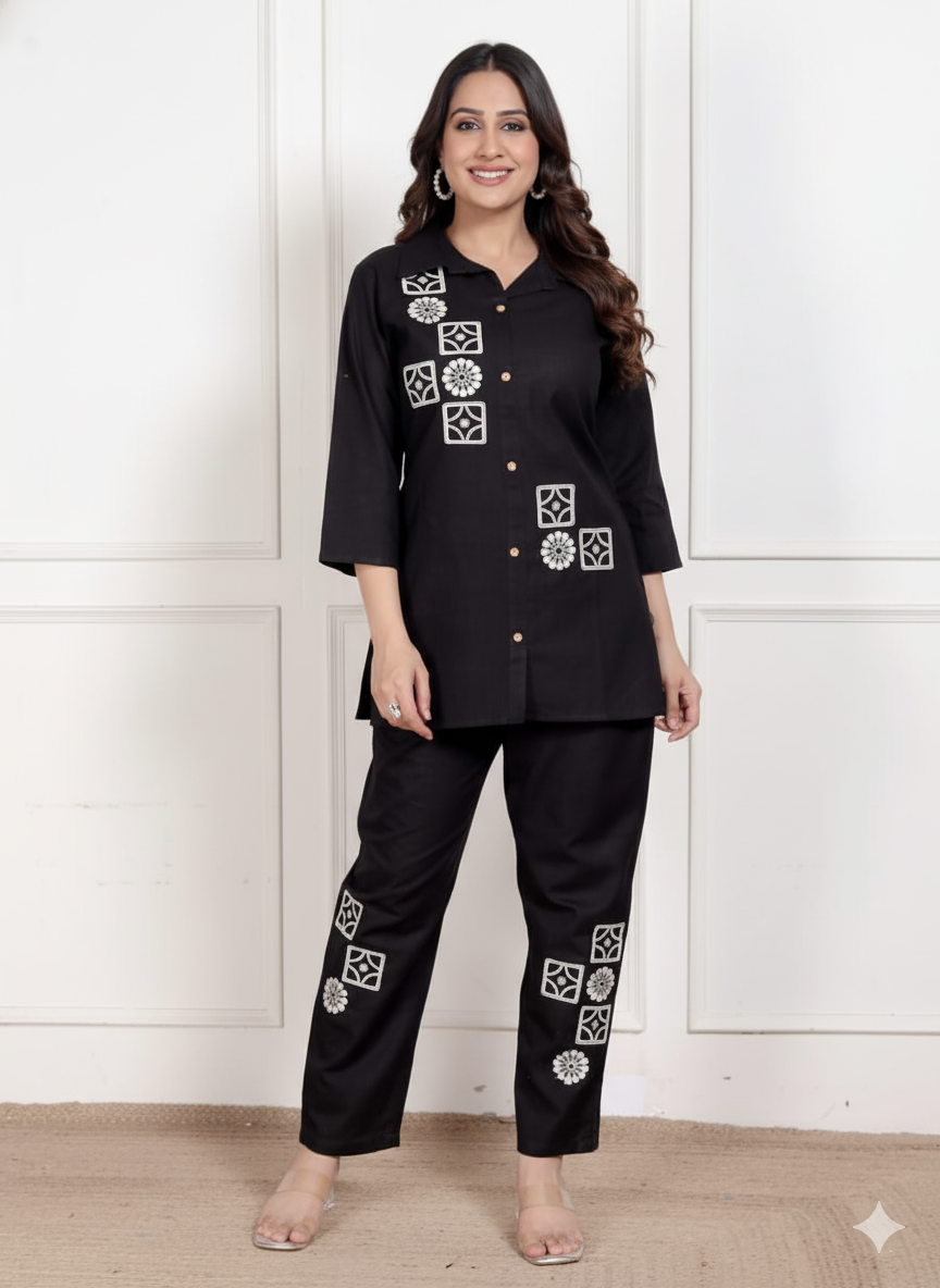 Short Co-ord Set - M3002