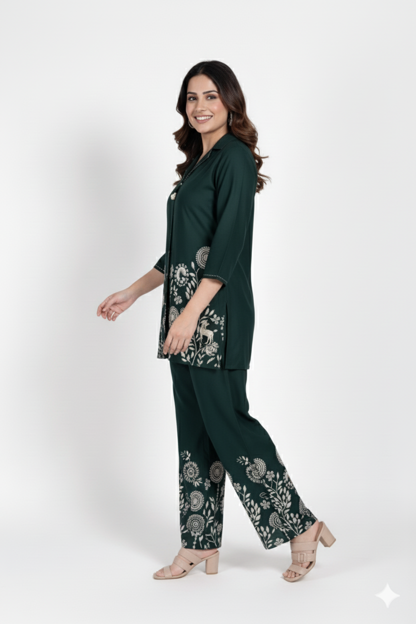 Short Co-ord Set - M3003