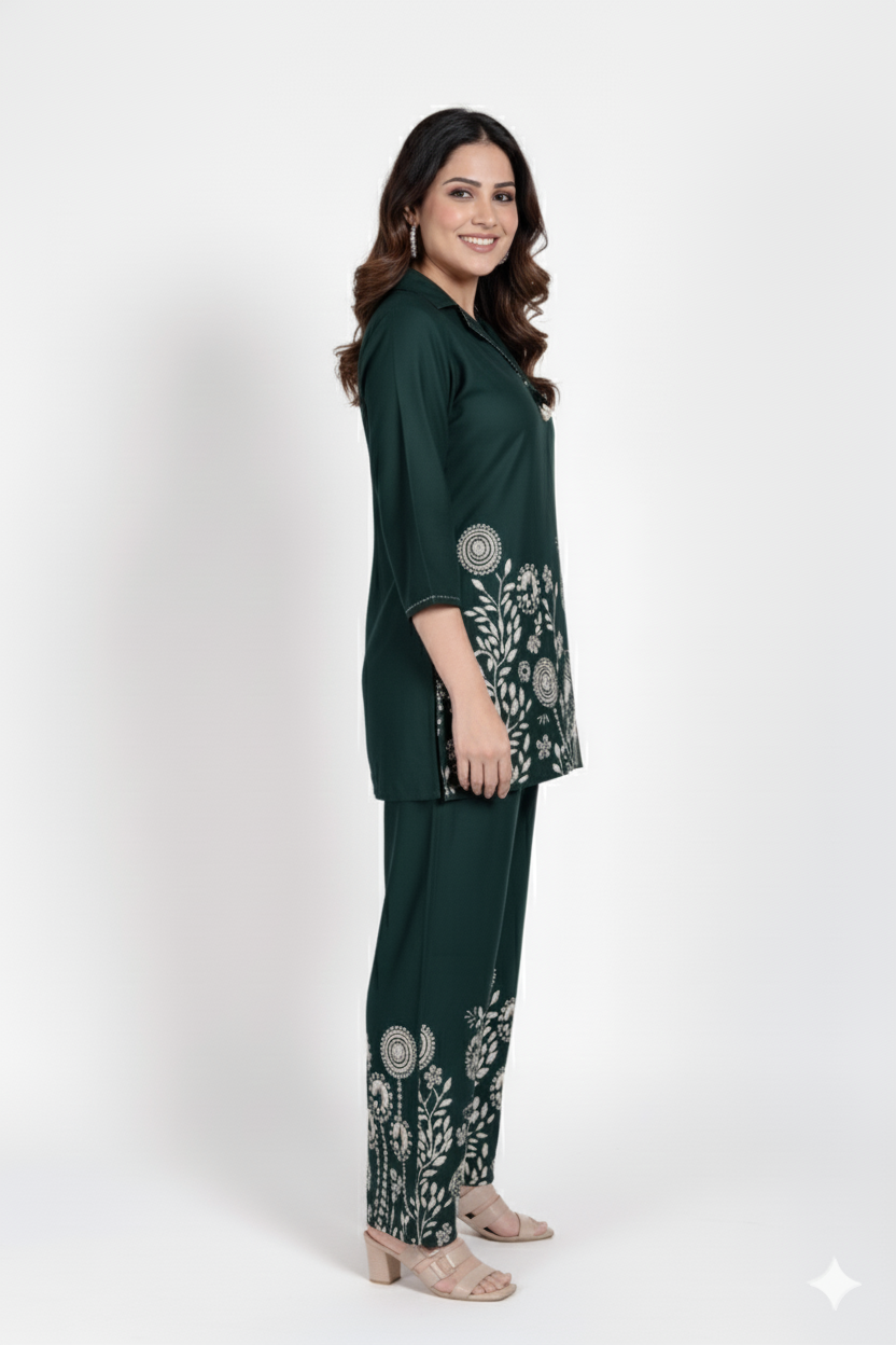 Short Co-ord Set - M3003